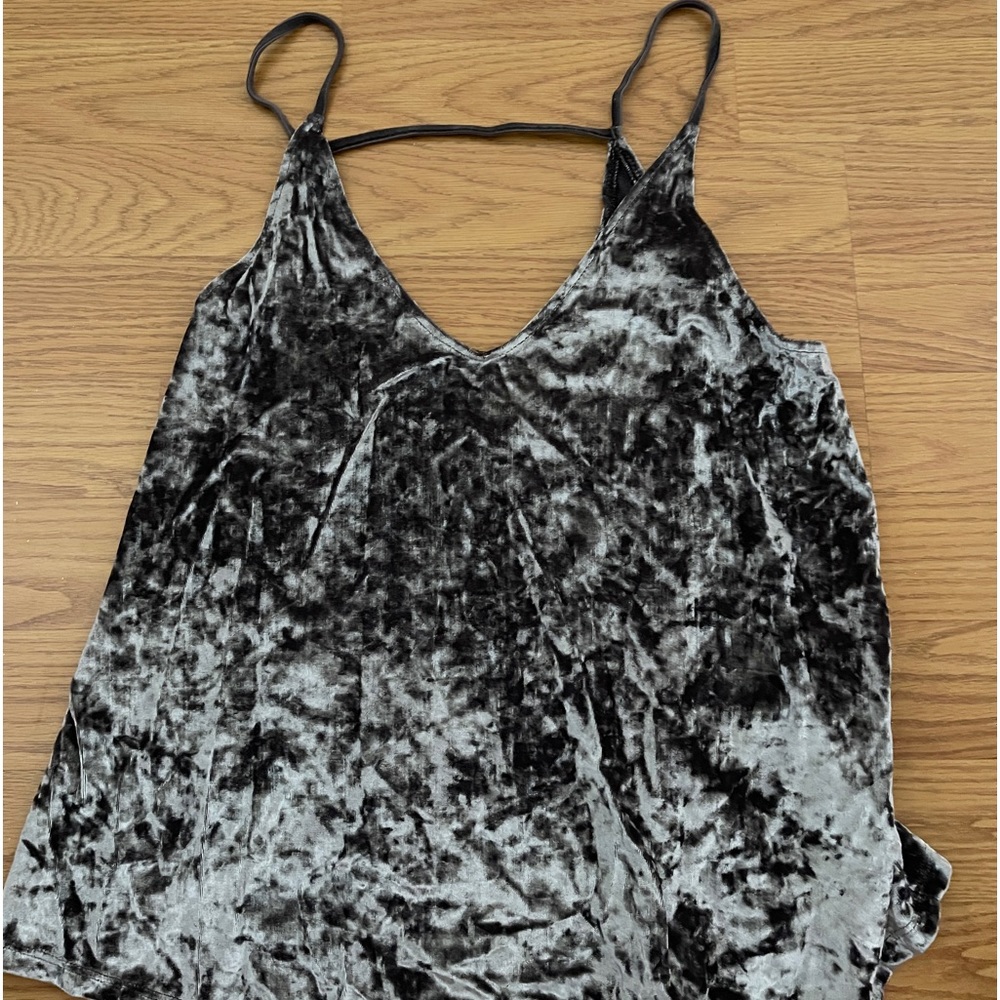 Velvet tank top